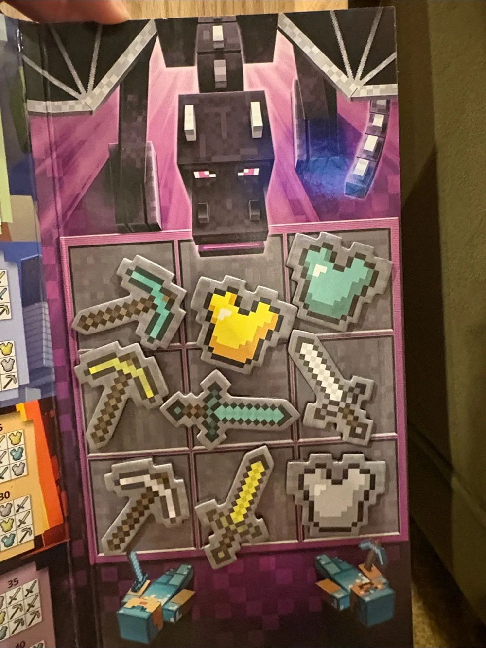 Minecraft Magnetic Travel Puzzle - NWOT